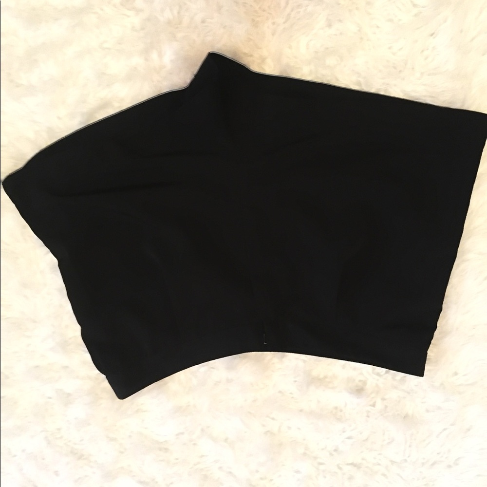Black Silk Dress shorts